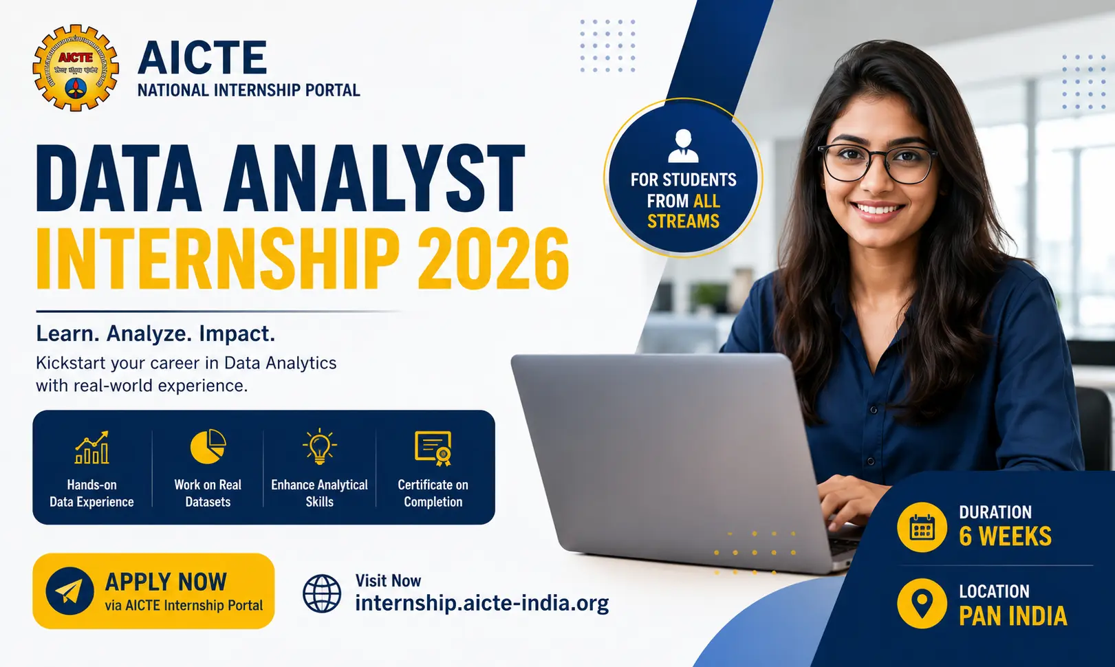 AICTE Data Analyst Internship 2026