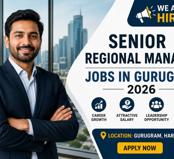 Senior Regional Manager Jobs in Gurugram