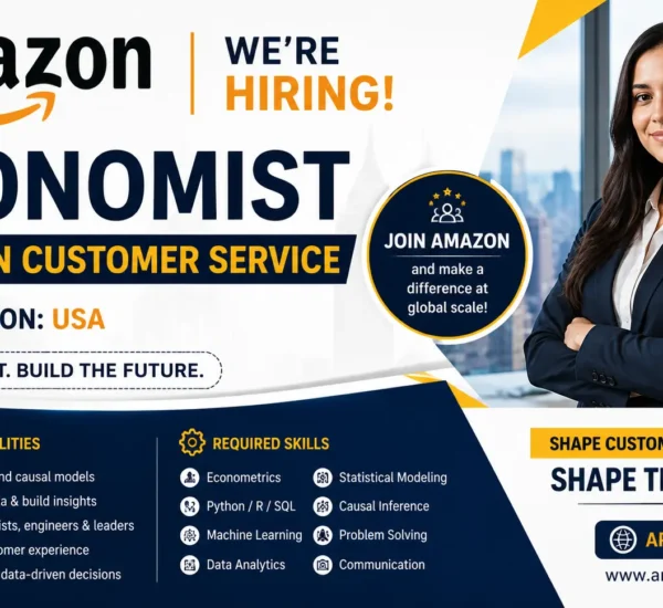 Amazon Economist Jobs 2026