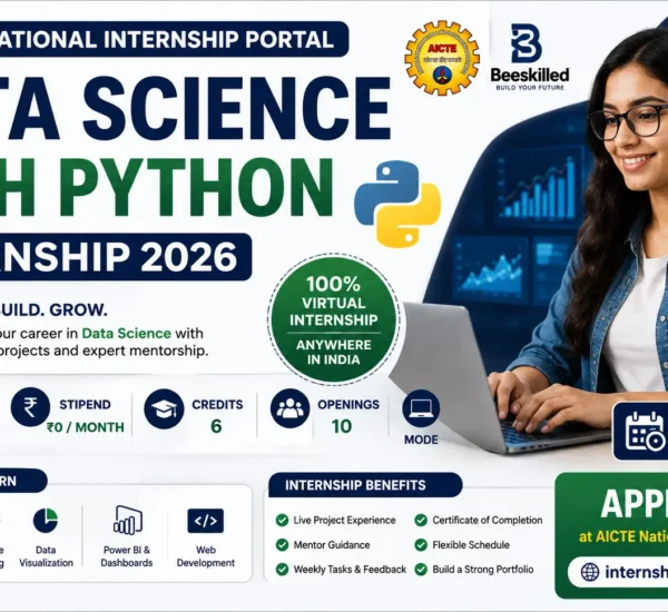 AICTE Data Science National Internship 2026