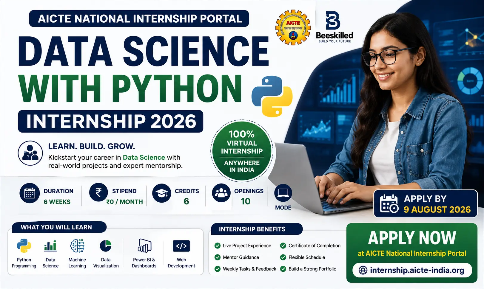 AICTE Data Science National Internship 2026