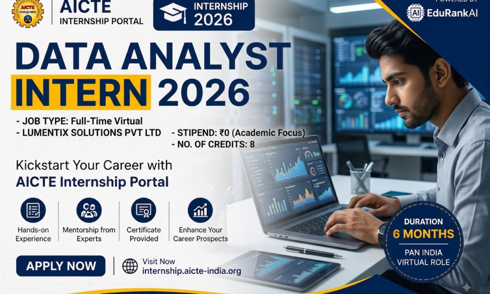 Data Analyst Intern Hiring  2026